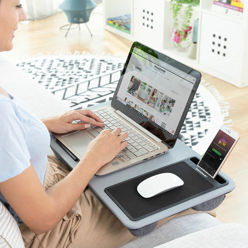 Portable Laptop Desk with XL Cushion