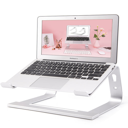 Silver Laptop Stand